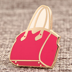 hand bag pin badges