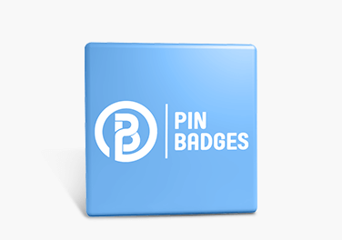 square button badges