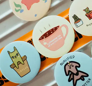 cute badges
