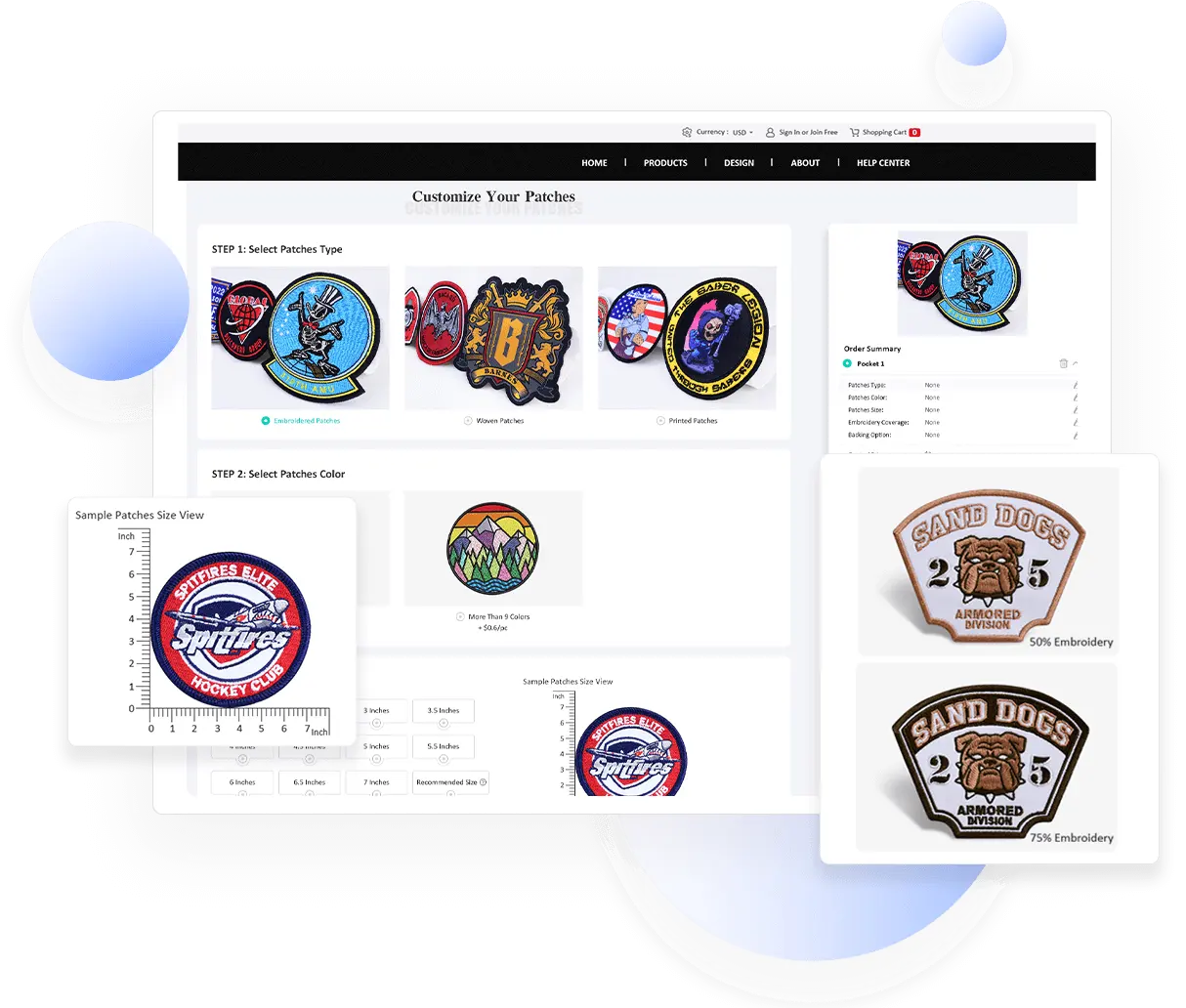 custom embroidered patches