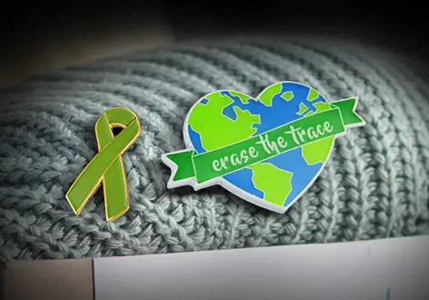 Charity Enamel Pin Badges