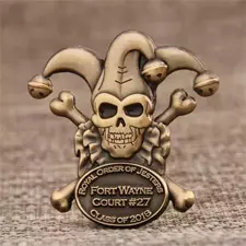 fort wayne court 3d custom lapel badges