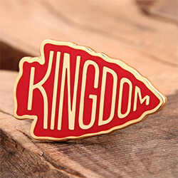 Kingdom enamel pin badges