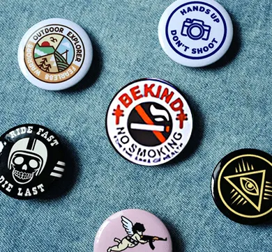 cheap button badges