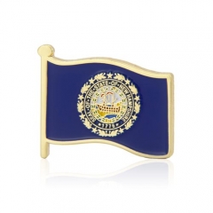 New Hampshire State Flag Pins