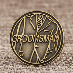 Groomsman Enamel Pins