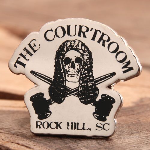 Custom The Courtroom Pins