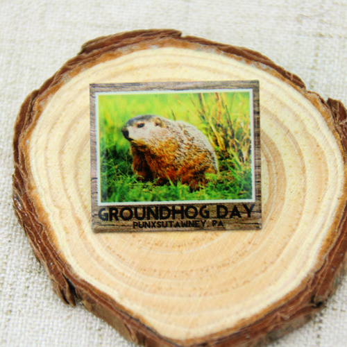 Custom Groundhog Day Pins