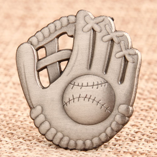 Baseball Glove Enamel Pins
