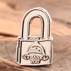Custom Lock Enamel Pins
