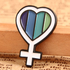 Custom Women Logo Pins 