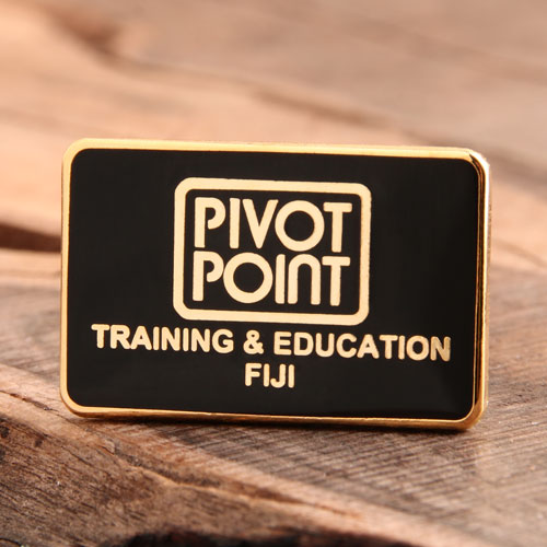 Custom Pivot Point Enamel Pins