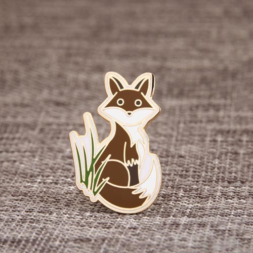 Custom Fox Lapel Pins