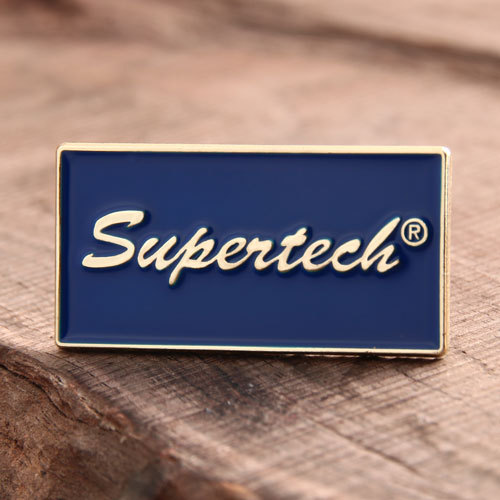 Supertech Custom Enamel Pins