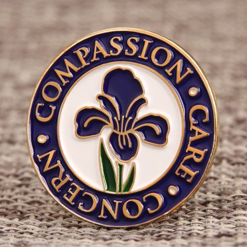 Enamel Pins for Compassion Care Concern