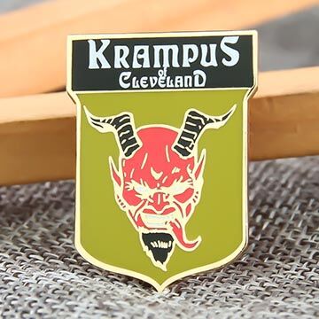 Krampus Custom Pins No Minimum
