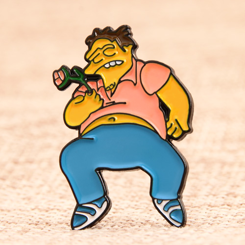 Barney Gumble Custom Enamel Pins