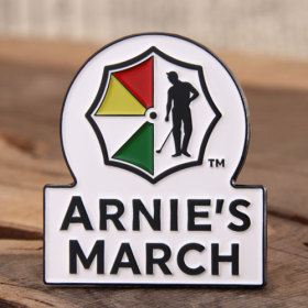 Arnie’s March Enamel Pins 