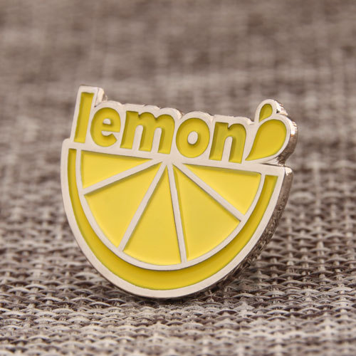 Lemon Enamel Pins